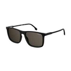 Carrera 231/S Black Square Sunglasses Mens Dark Gray Lens 55-18-145 New
